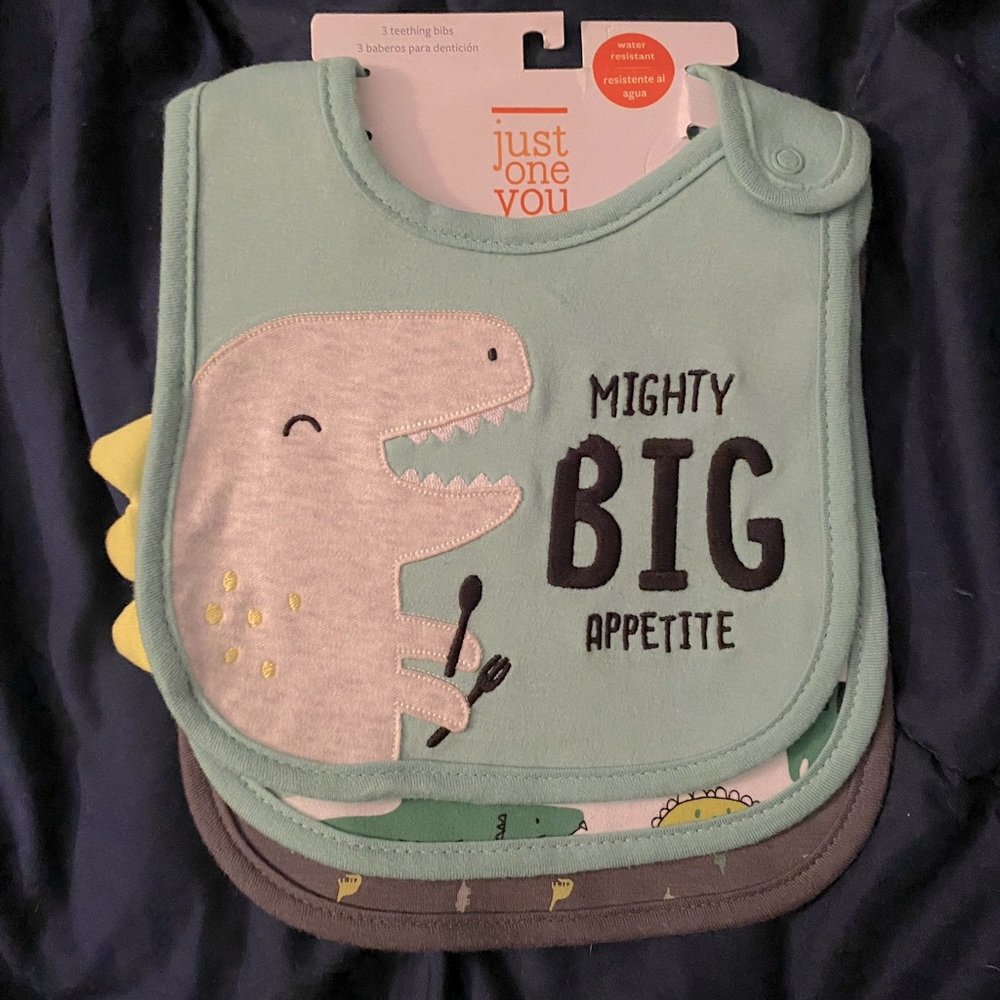 NWT 3 piece bibs- carters